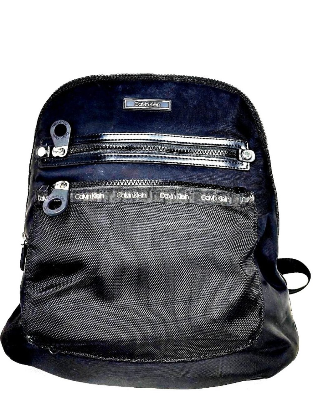 Calvin Klein Georgina Nylon Organizational Backpack Black - Picture 6 of 12